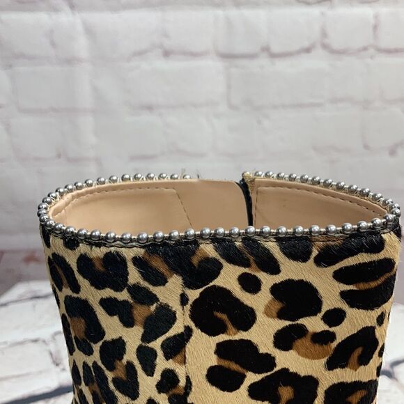 9 COACH calf hair leather Drea Bootie NIB - Picture 7 of 11